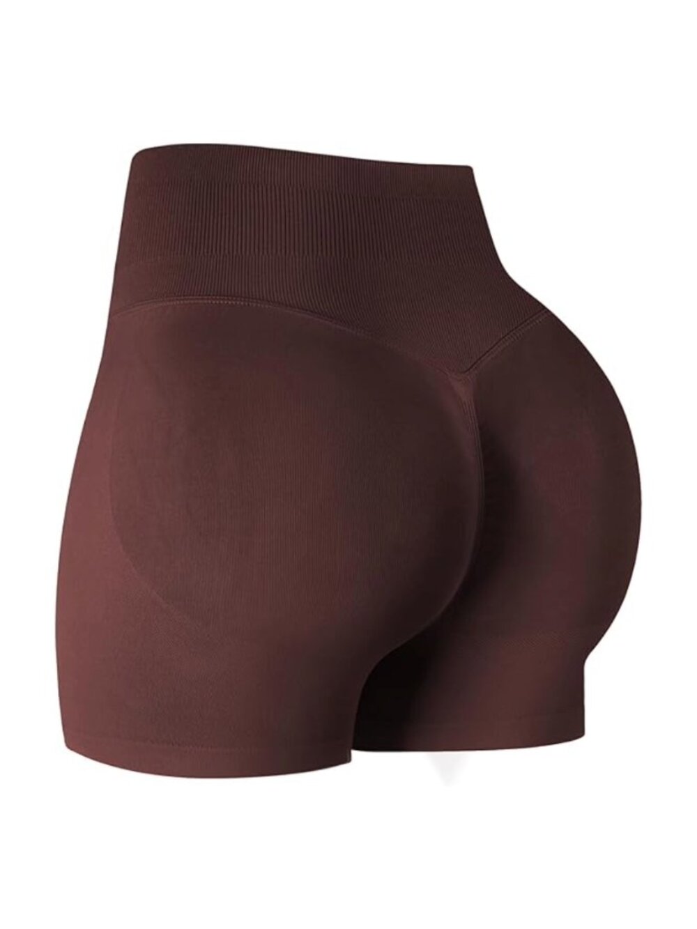 Women's High Waisted Seamless Butt Lifting Shorts, Size Medium